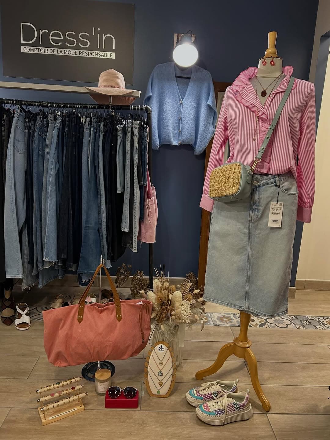 Gilet bleu