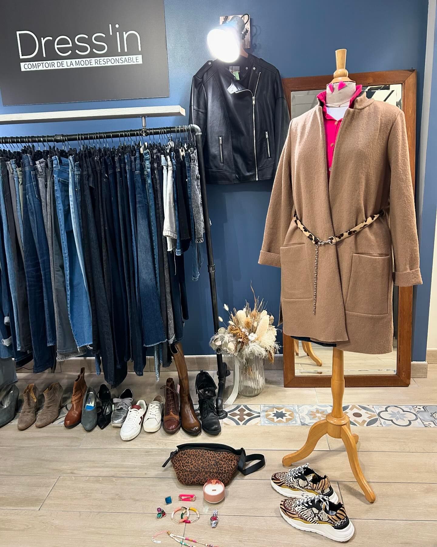 Manteau Camel Accessoires Leopard